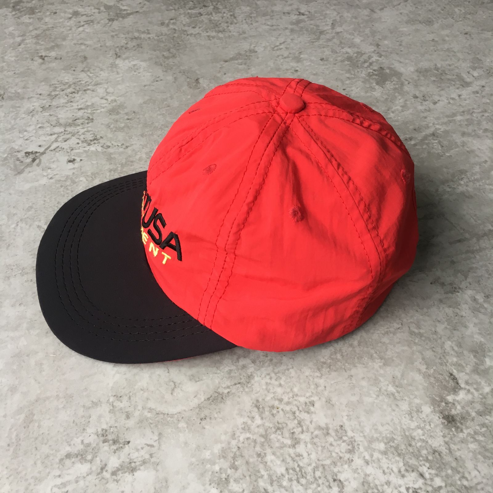 90s USA製 DKNY EQUIPMENT Nylon 6Panels Cap　ディーケーエヌワイ　ダナキャラン イクイップメント ナイロン  ６パネル キャップ ディーケーネヌワイ