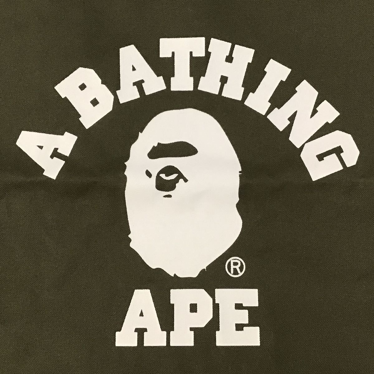 ☆非売品☆ リバーシブル トートバッグ ABC camo college logo a