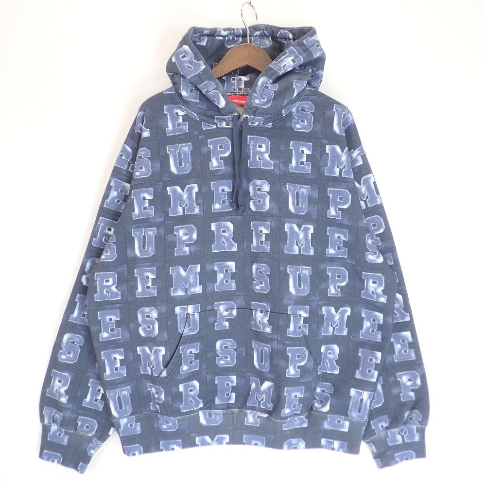 Supreme シュプリーム ブルー 20AW ブロックロゴ パーカー XL - メルカリ