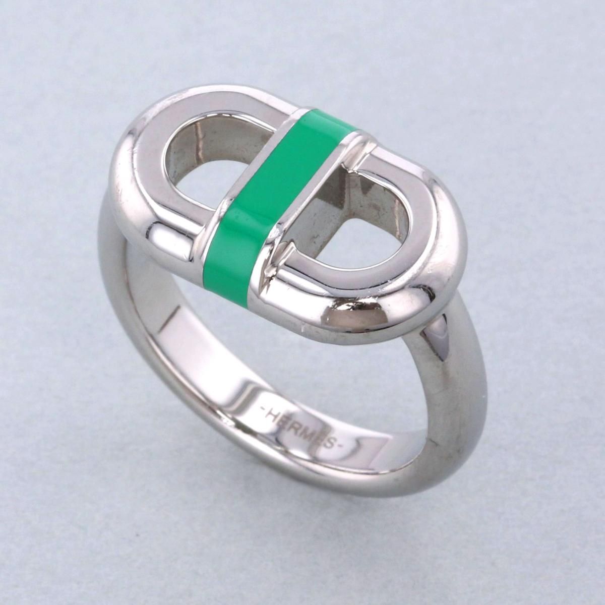 超希少・美品】HERMES ケリーリング GM Ag925 11.5号 極美品 エルメス