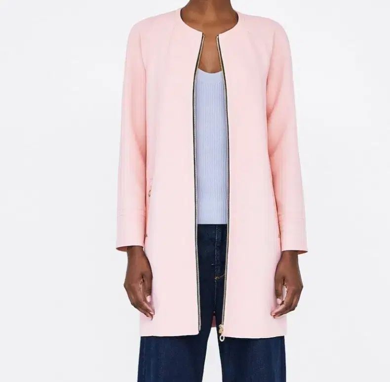 44 55 ZARA ザラ レディース ピンク ジャケット スーツ ブルゾン GULLKHAN_COM