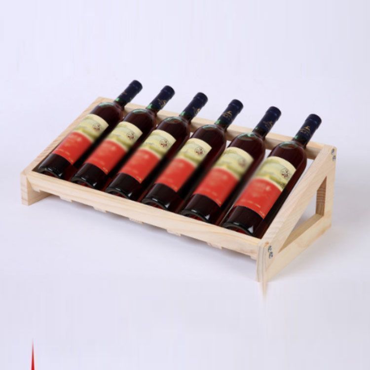 木製 ワインラック 1段 ワイン ワイン収納 5本 4本 6本収納