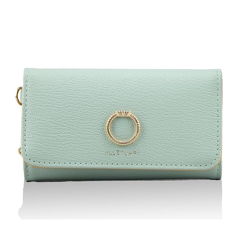 ジル スチュアート キーケース エターナル 牛革 型押しレザー 5連フック スマートキー リング型ブローチ飾り ダイヤ入り指輪チャーム付 レディース おしゃれ 大人 JSLW0DK1 オリーブ