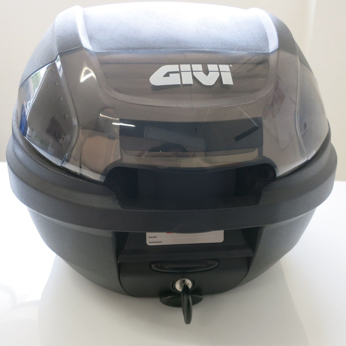 鍵付き◆GIVI バイク 用 リア BOX ボックス リア トランク トップケース 収納 箱 荷物 ツーリング デリバリー◆