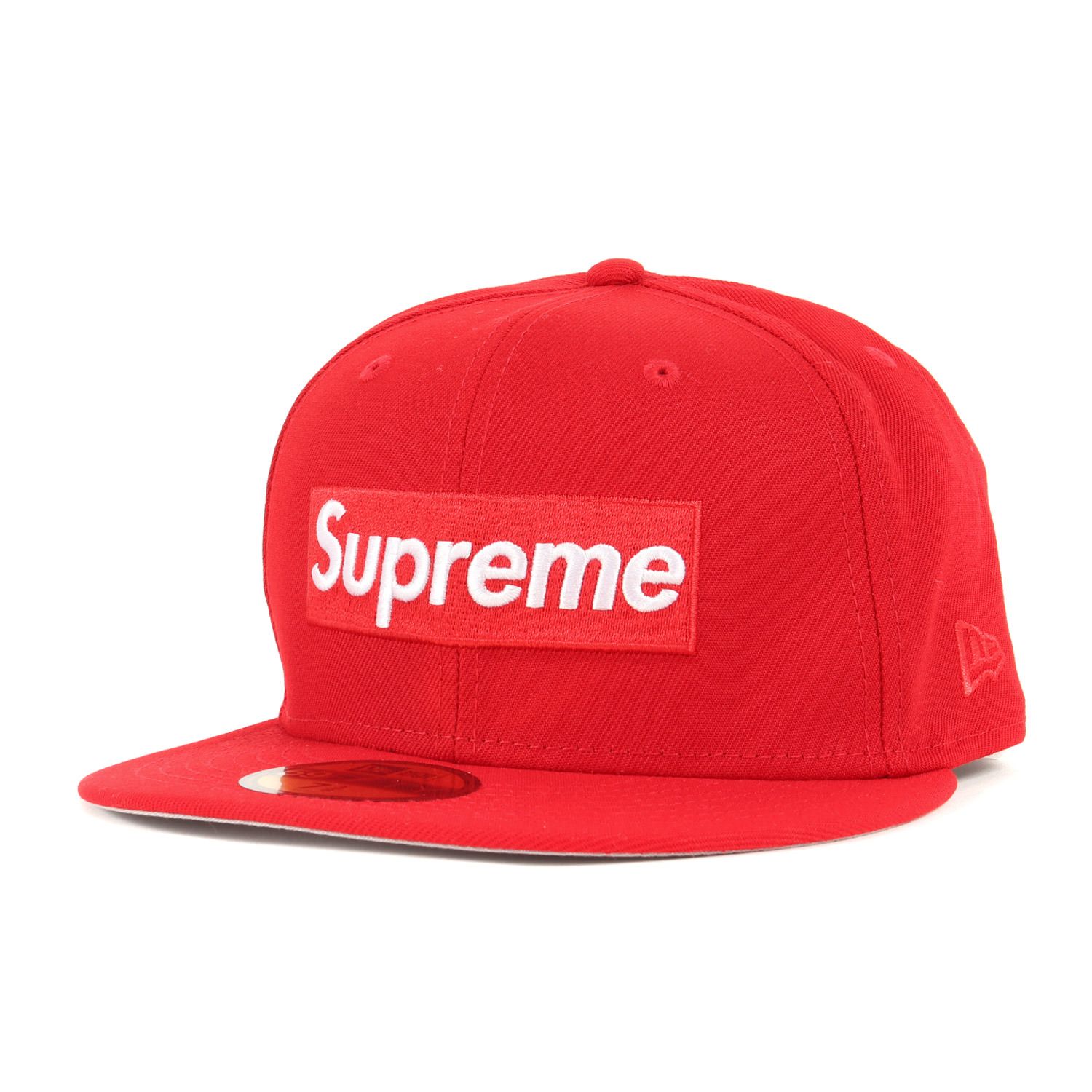 新品 Supreme シュプリーム キャップ サイズ:7 3/8(58.7cm) 24SS NEW ERA Sharpie ボックスロゴ ベースボールキャップ Sharpie Box Logo New Era B.B 59FIFTY レッド コラボ【メンズ】