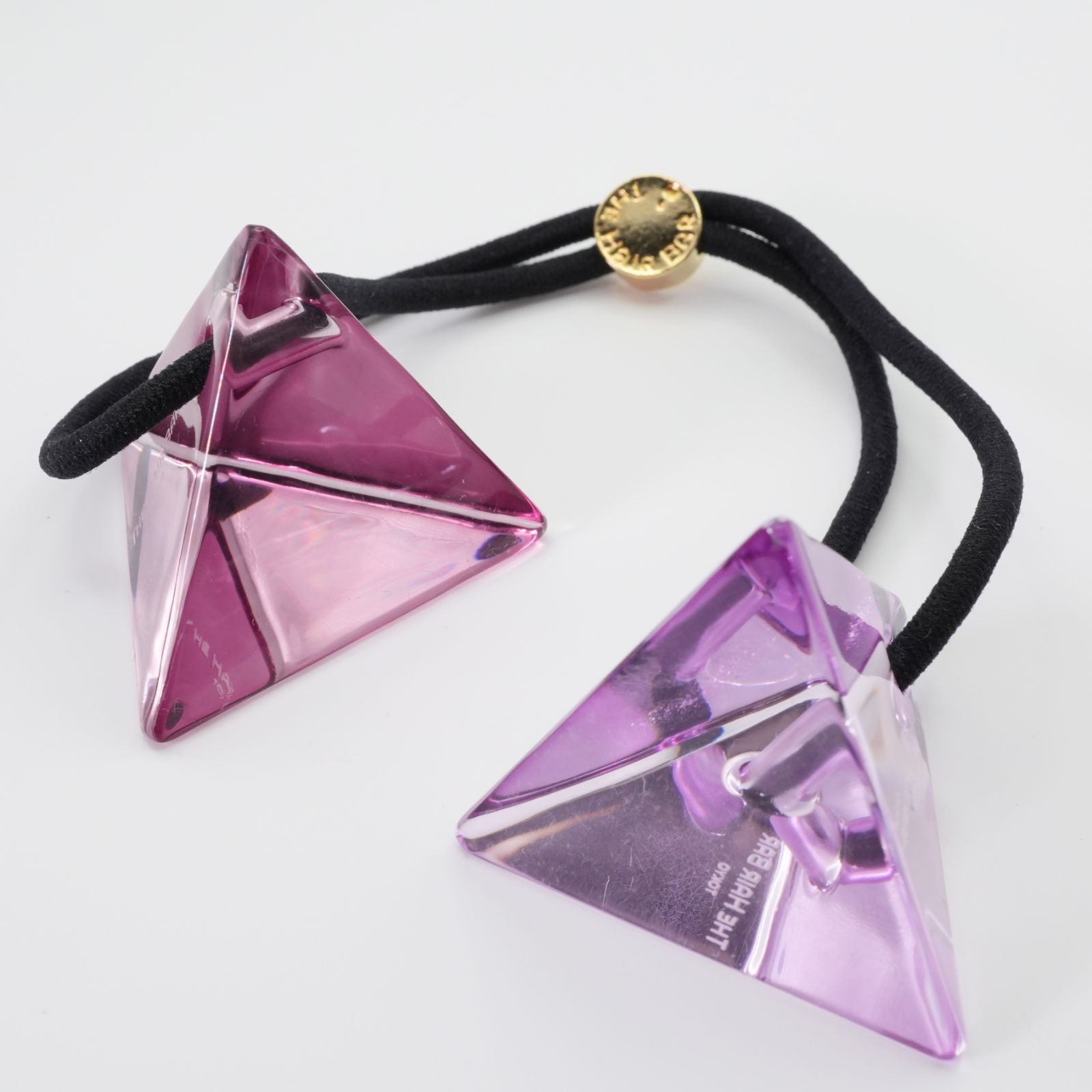 ザヘアバートウキョウ ピラミッド ポニー アメジスト ヘアゴム 24-3536M