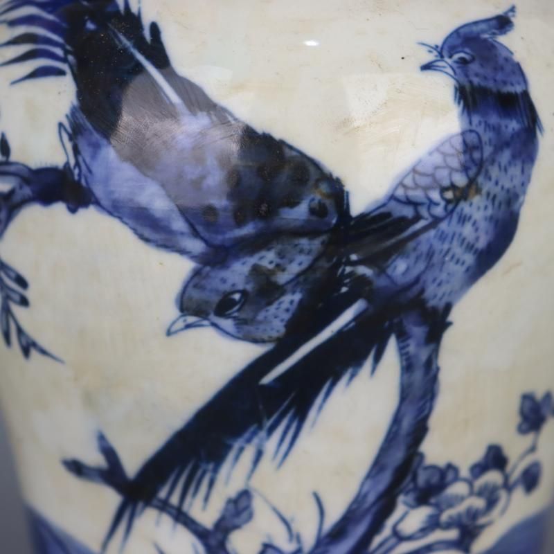 万花紋将軍缶 賞物観賞瓶 景徳鎮 陶磁器 現代工芸品 美術品 置物 万花紋将軍缶 賞物観賞瓶 景徳鎮 陶磁器 現代工芸品 美術品 置物