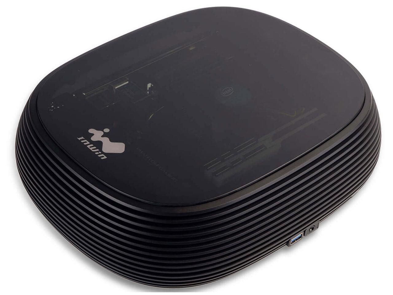 【新品・4営業日で発送】IN WIN 200W 80OPLUS GOLD電源内蔵されたMini-ITX向けケース(CS-B1BLK-PS200W)