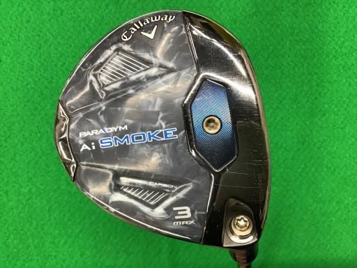 キャロウェイ PARADYM Ai SMOKE MAX 3W フェアウェイウッド FW 純正特注シャフト フレックスSR メンズ 男性用 右利き 右用 Cランク ゴルフクラブ