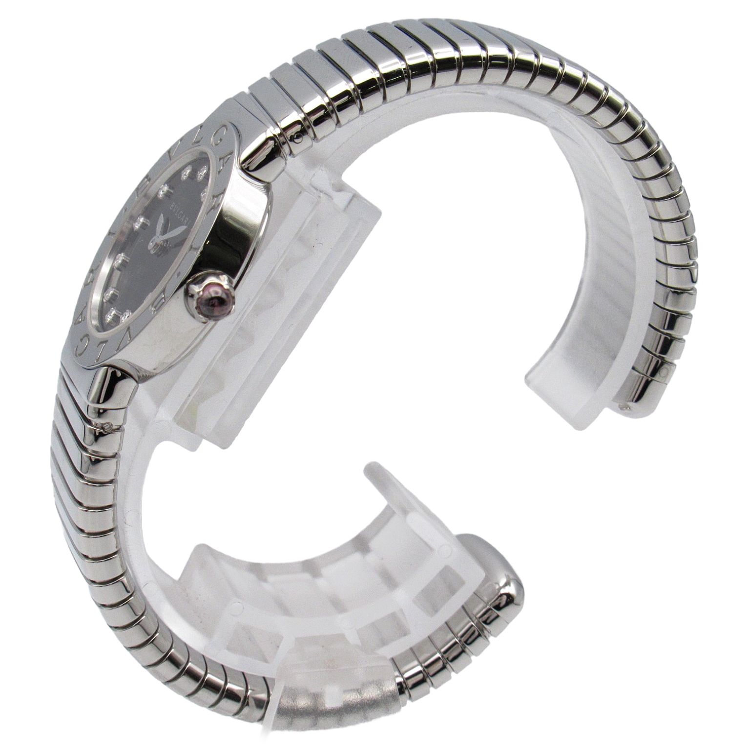 ブルガリブルガリ トゥボガス 12P ダイヤ腕時計 BVLGARI ブルガリ