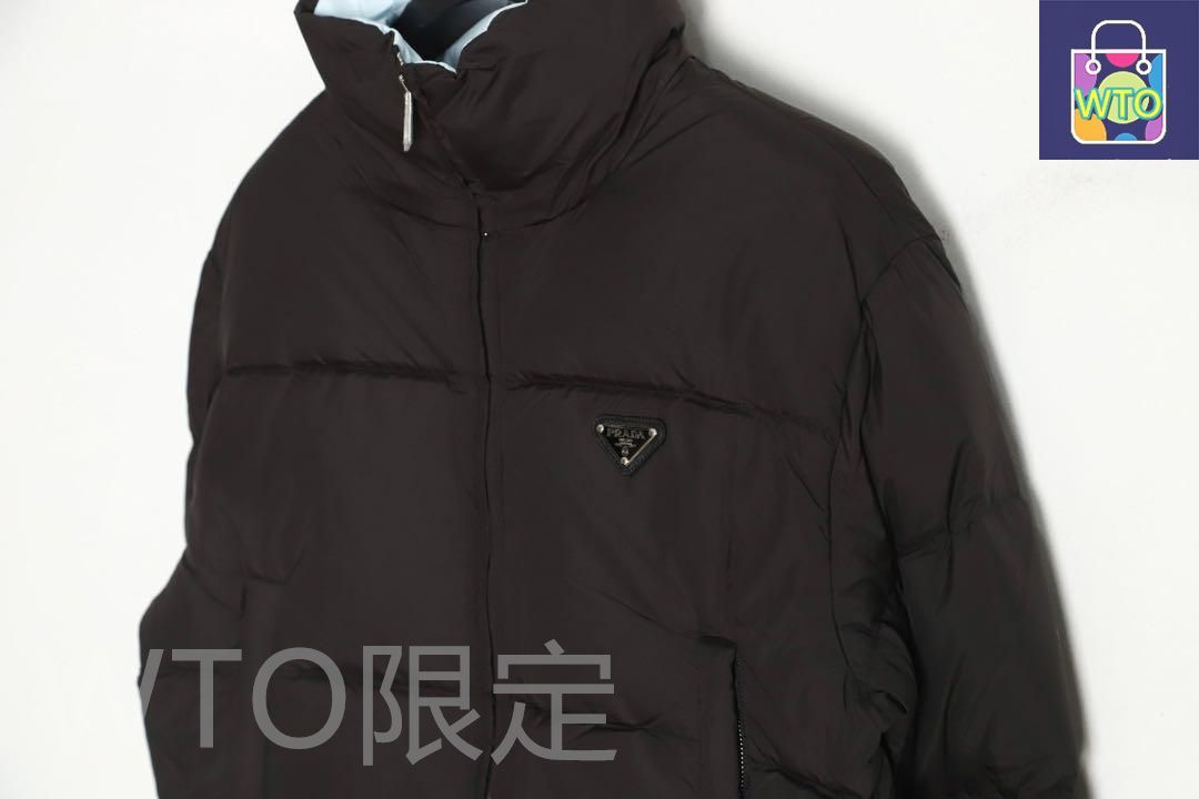 PRADA ダウンジャケット クロップド丈 黒｜ ｜ ♥--WTO輸入