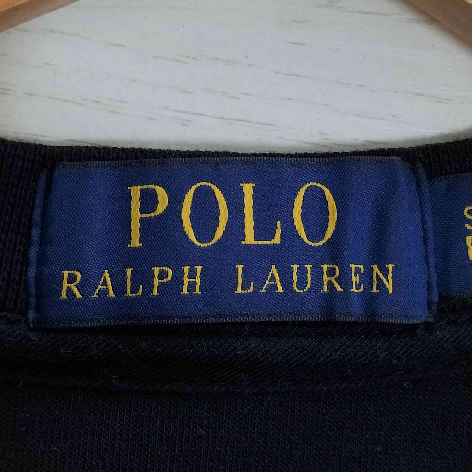 現行タグ POLO RALPH LAUREN エンブレム　刺繍　スウェット 90s POLO RALPH LAUREN ポロラルフローレン エンブレム刺繍