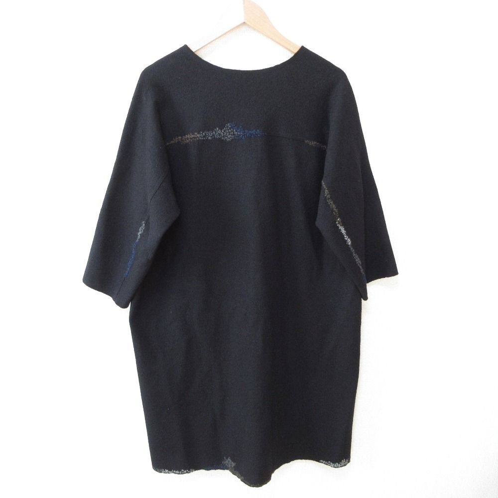 美品 JURGEN LEHL ヨーガンレール Vネック ステッチ ニット