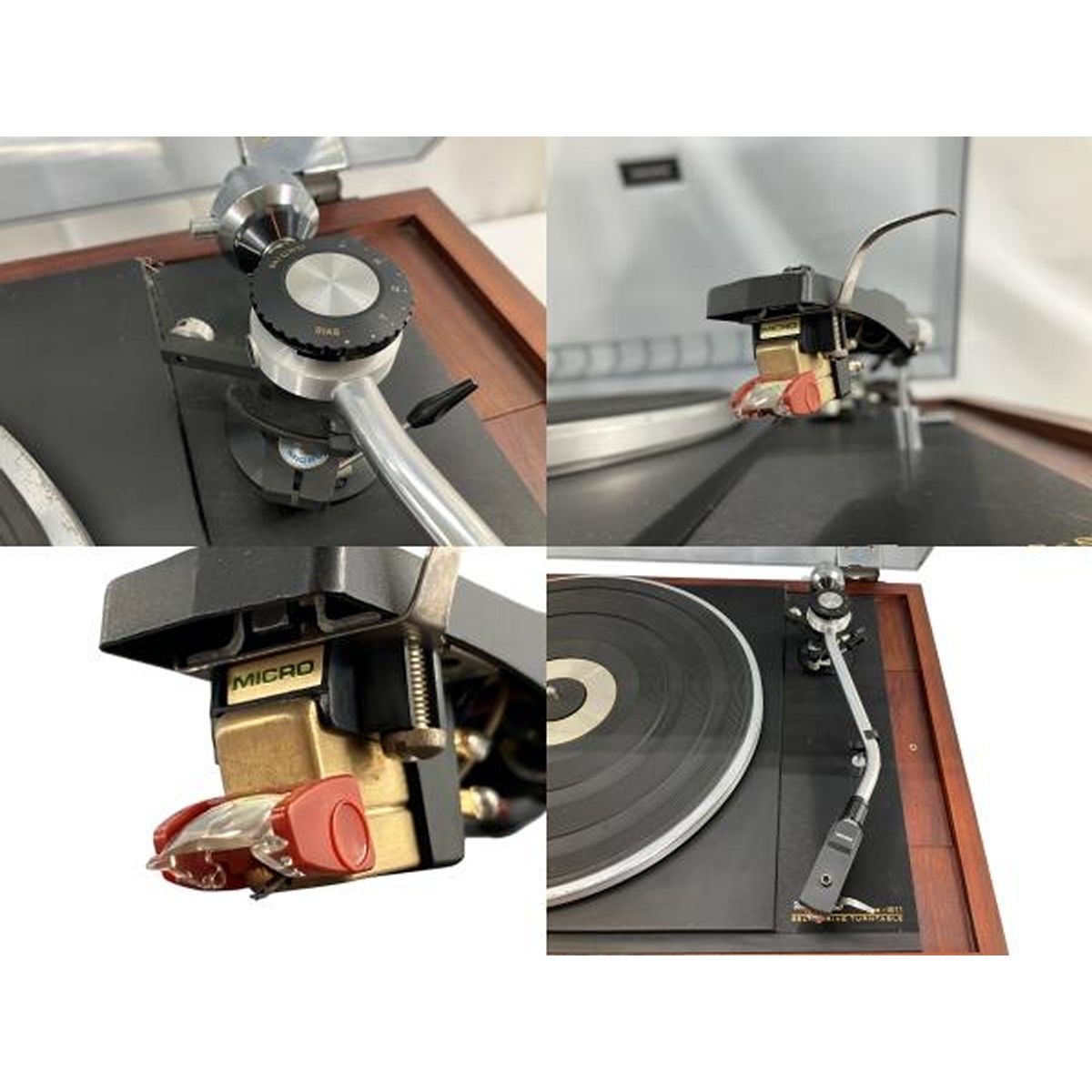 レストア完動超美品！カートリッジ/針新品MicroレコードプレーヤーMR-611 MICRO MR-611の仕様 マイクロ精機