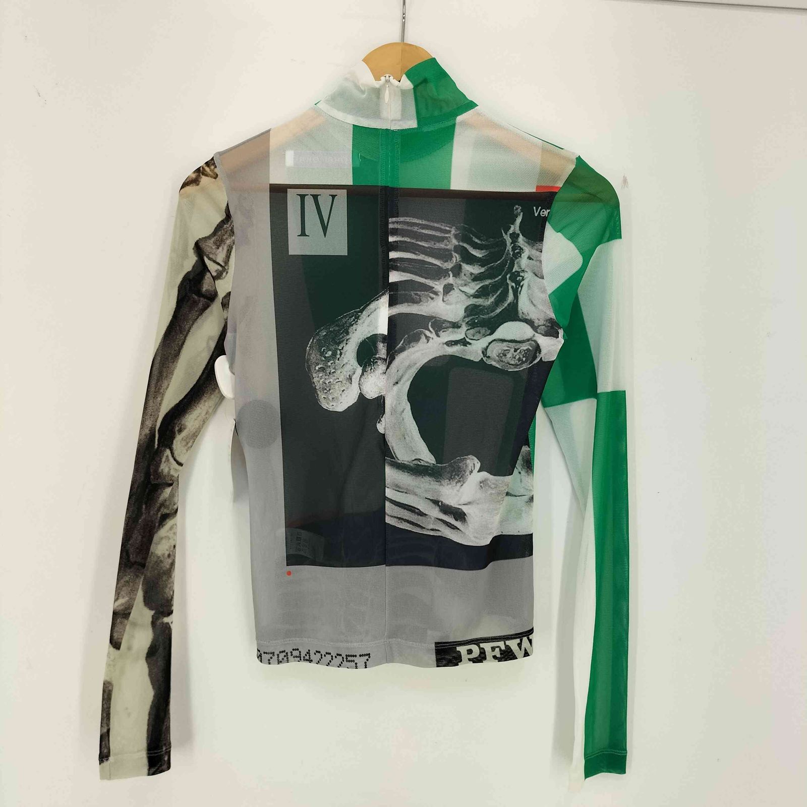 ヨウヘイ オオノ yohei ohno Graphic Mesh Top シアーカットソー