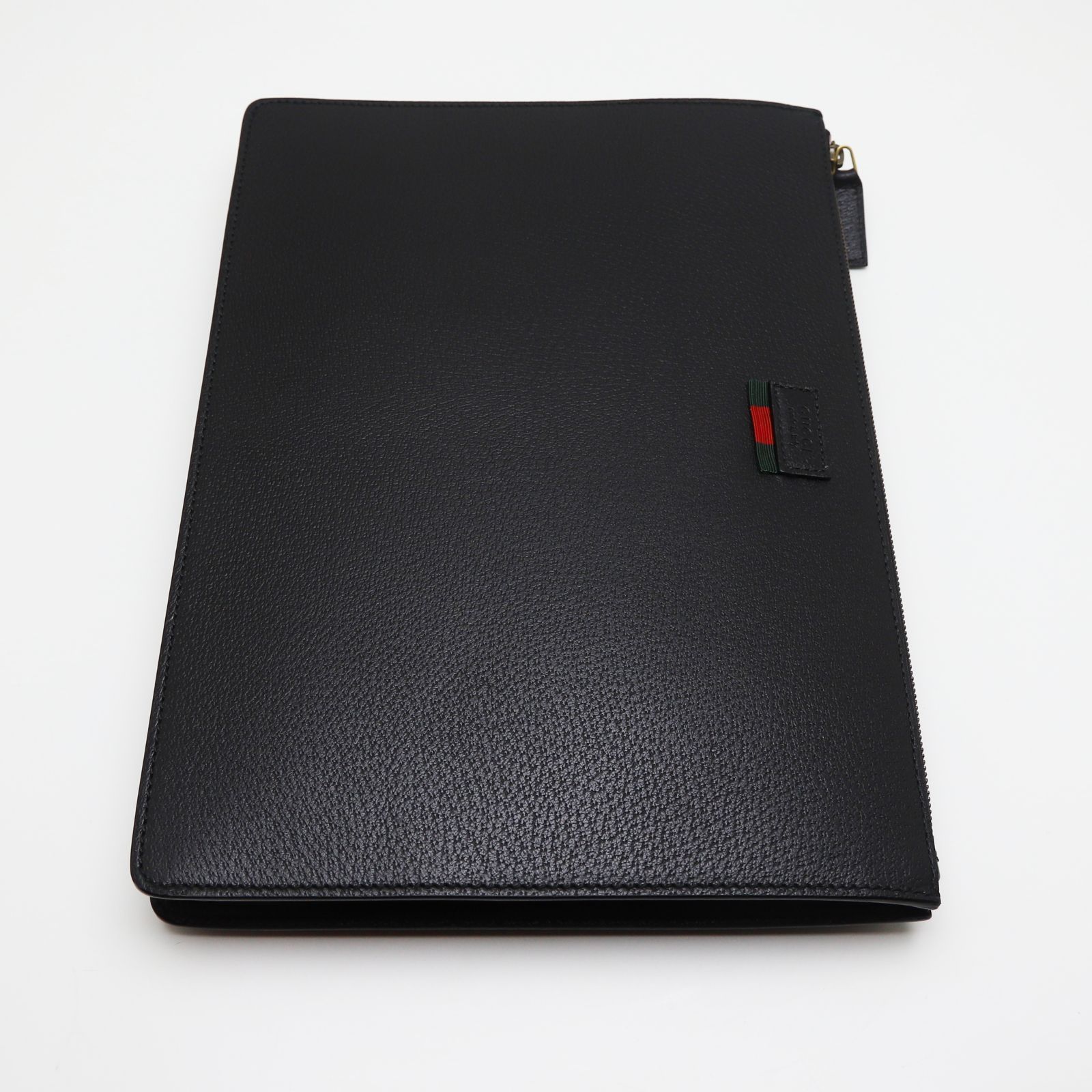 グッチ ブラックレザー ショルダーバッグ 中古・古着通販】GUCCI (グッチ) GUCCI レザーショルダーバッグ