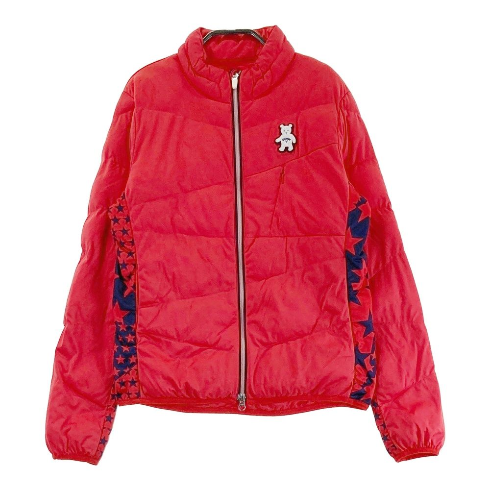 サイズ：M CALLAWAY キャロウェイ ; 中綿 ジップジャケット 星 総柄