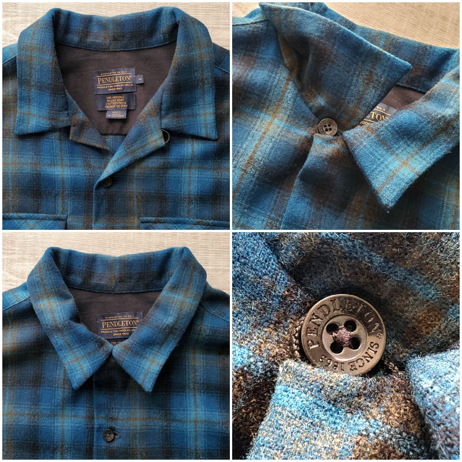 PENDLETONペンドルトン□良品 2015年 メキシコ製 USA fabric 1965s