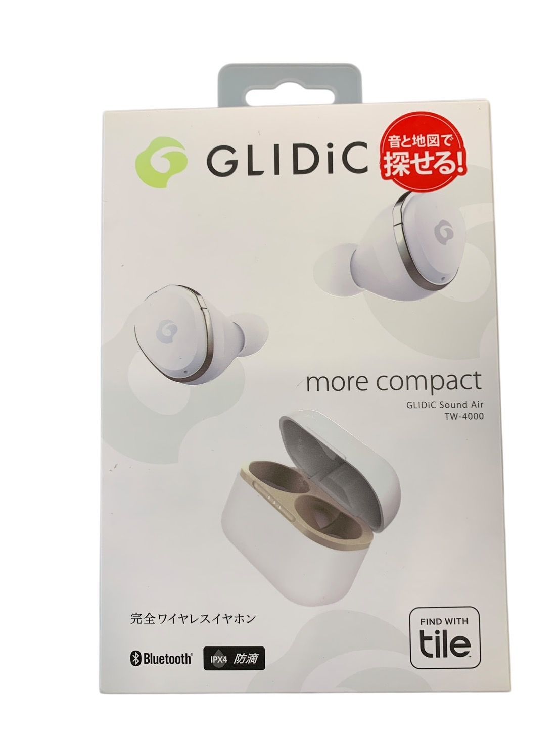 GLIDiC Sound Air TW-4000 ミルキーホワイト GLIDiC Sound Air 完全