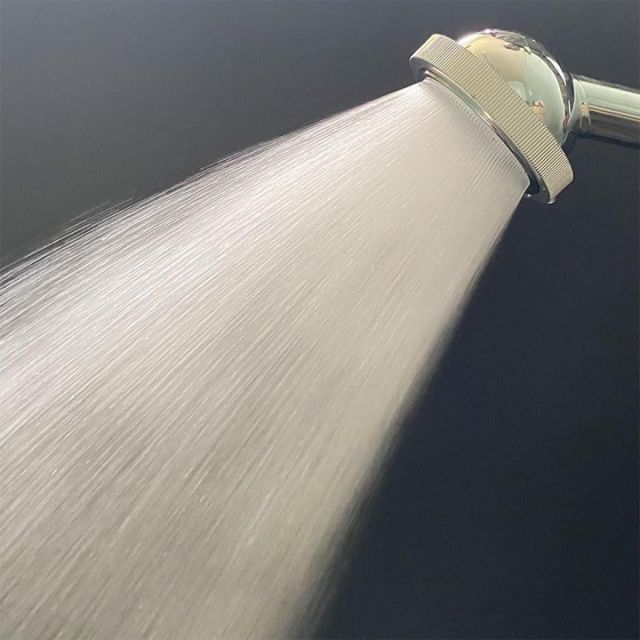 ZETTO ナノバブル搭載ノズル クロームメッキ 全長610mm 頭径65x65mm MS700X 散水ノズル 園芸 播種 育苗 花き 野菜 観葉植物 替板式