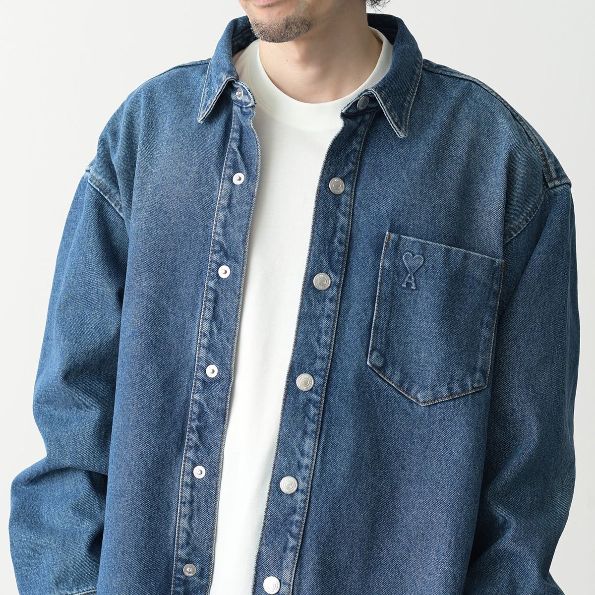 AMI ALEXANDRE MATTIUSSI アミ パリス デニムジャケット トップス
