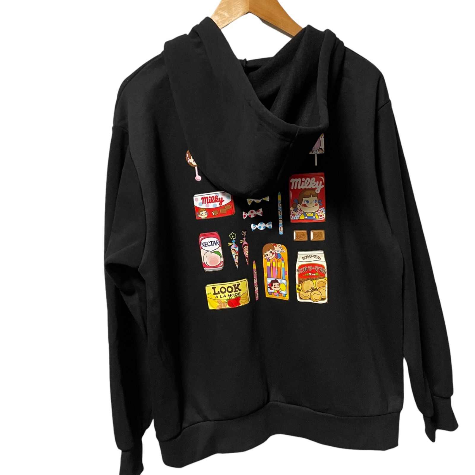 パーカーペコちゃん様 ペコちゃん パーカー PEKO プルパーカー スウェット メンズ