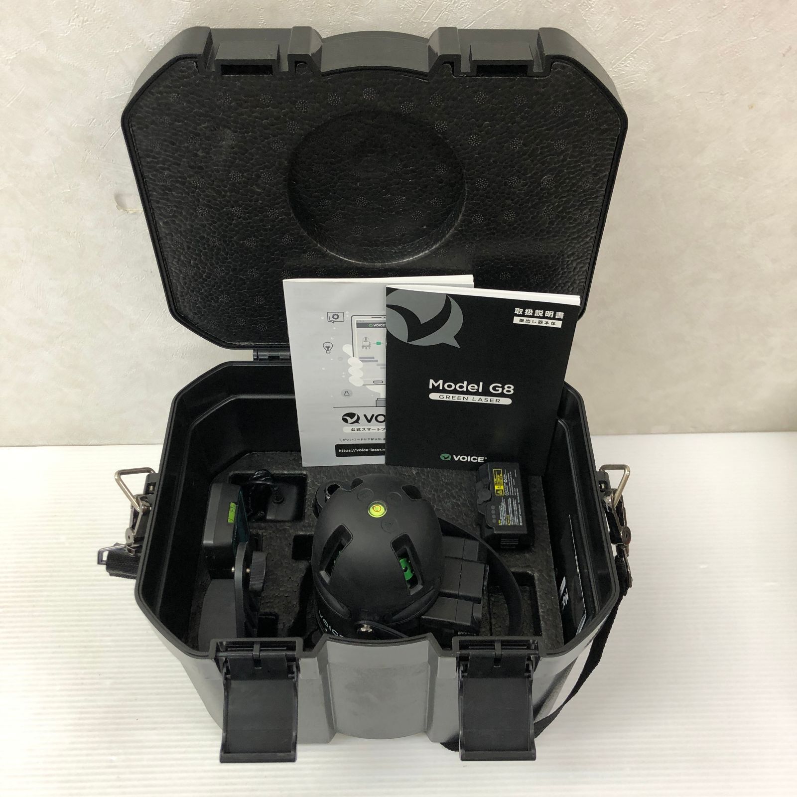 ▲VOICE Model G8 レーザー墨出し器 品 smkogu090881