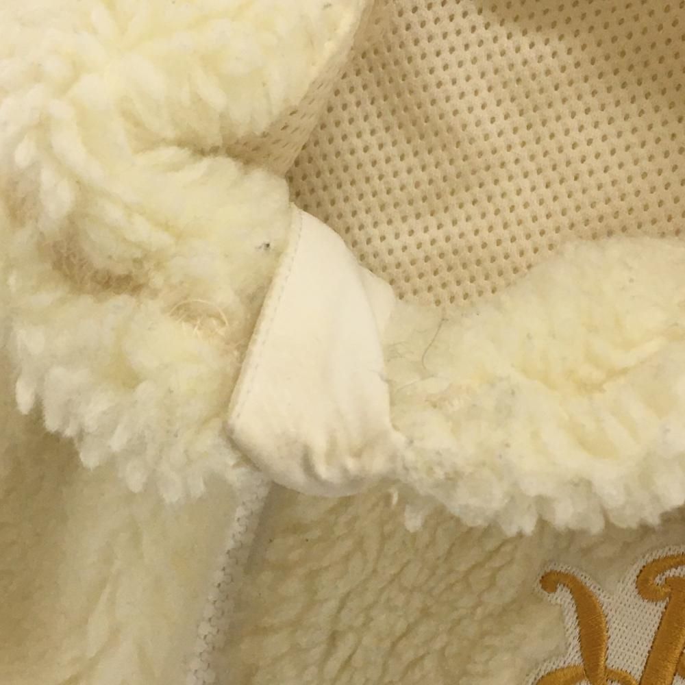 レザレクション ボアベスト アイボリー 裏地メッシュ レディース M ゴルフウェア Resurrection LLC-HASEGAWATOSO_COM