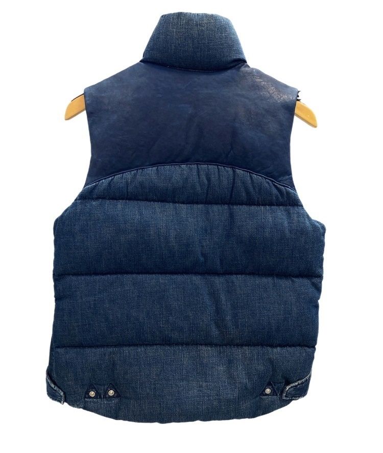 レミレリーフ REMI RELIEF × BEAMS PLUS Denim Down Vest ビームス