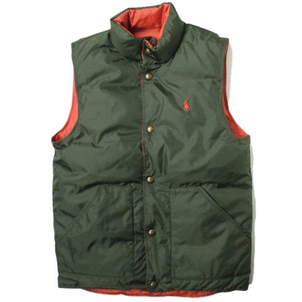 POLO RALPH LAUREN ポロ・ラルフローレン REVERSIBLE DOWN VEST