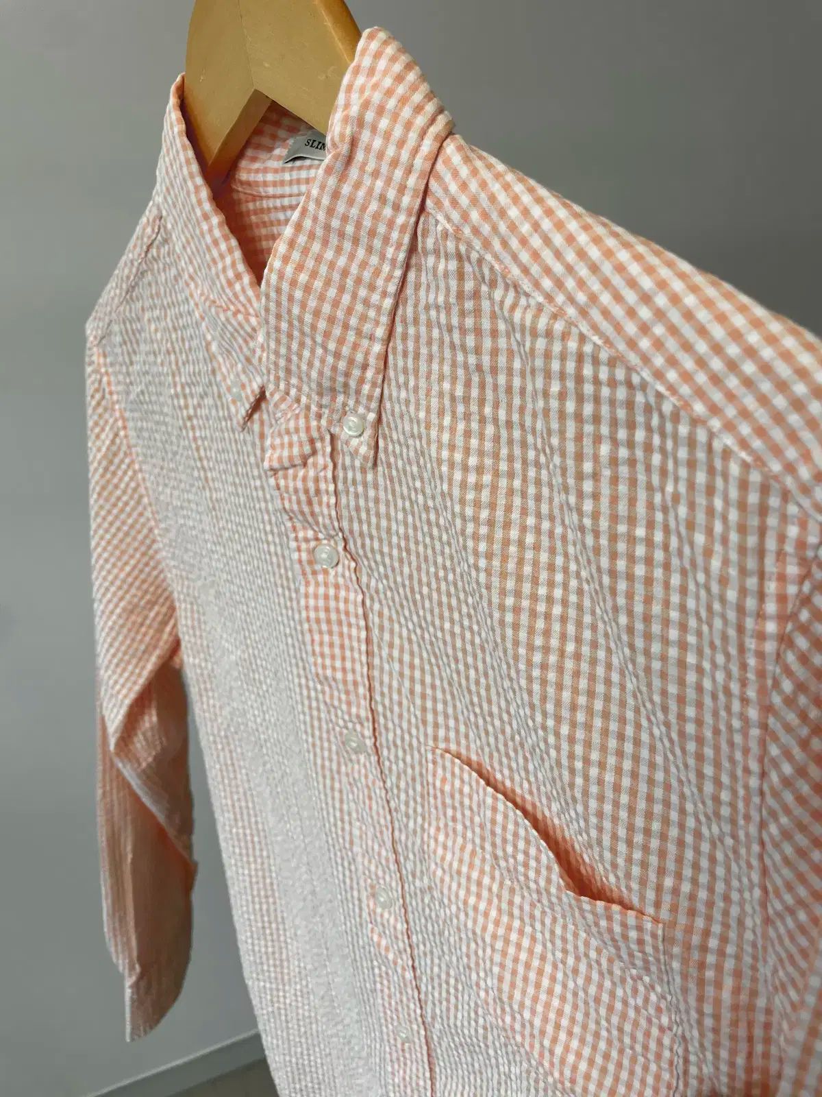 （ S ） jcrew J.Crew(J.クルー) チェック シアサッカー シャツ