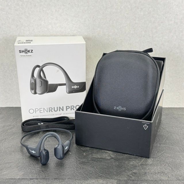 骨伝導イヤホン SHOKZ OPENRUN PRO S810 ショックス オープンランプロ ブラック 骨伝導ワイヤレスイヤホン |511884