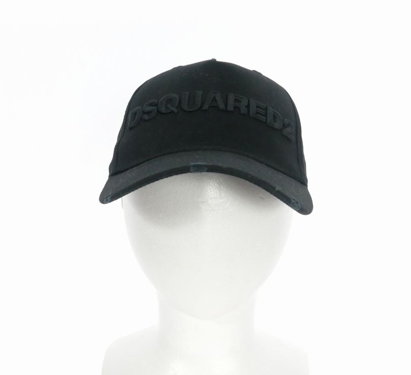 ディースクエアード DSQUARED2 21AW ロゴ刺繍 ベースボールキャップ