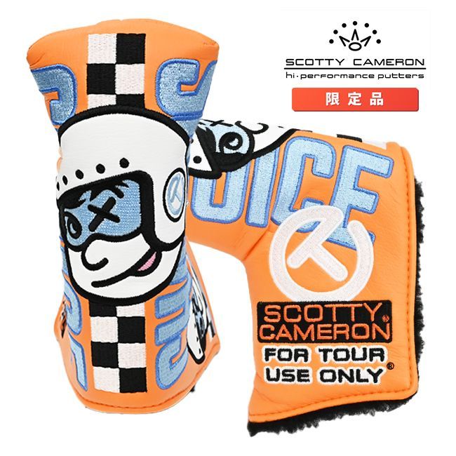 スコッティキャメロン サークルT ヘッドカバー チャンプス チョイス ジョニーレーサー オレンジ ツアーオンリー パターカバー Scotty Cameron Circle T Tour