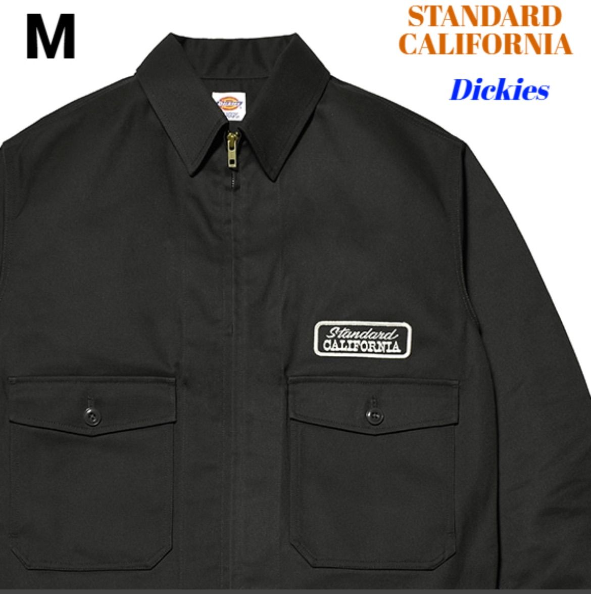 M 新品【STANDARD CALIFORNIA DICKIES/SD WORK JACKET BLACK