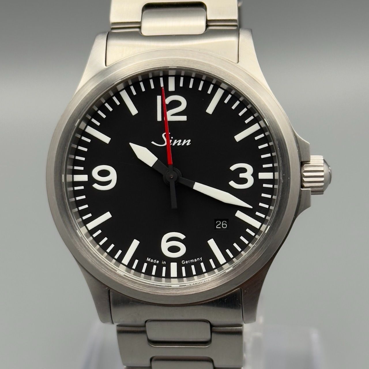 Sinn 556.24498 ステンレス ブラック 556.A.RS 自動巻き時計 - メルカリ
