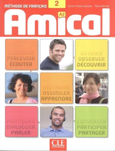 Amical: Livre de l'eleve 2 u0026 CD audio mp3， livret corriges e