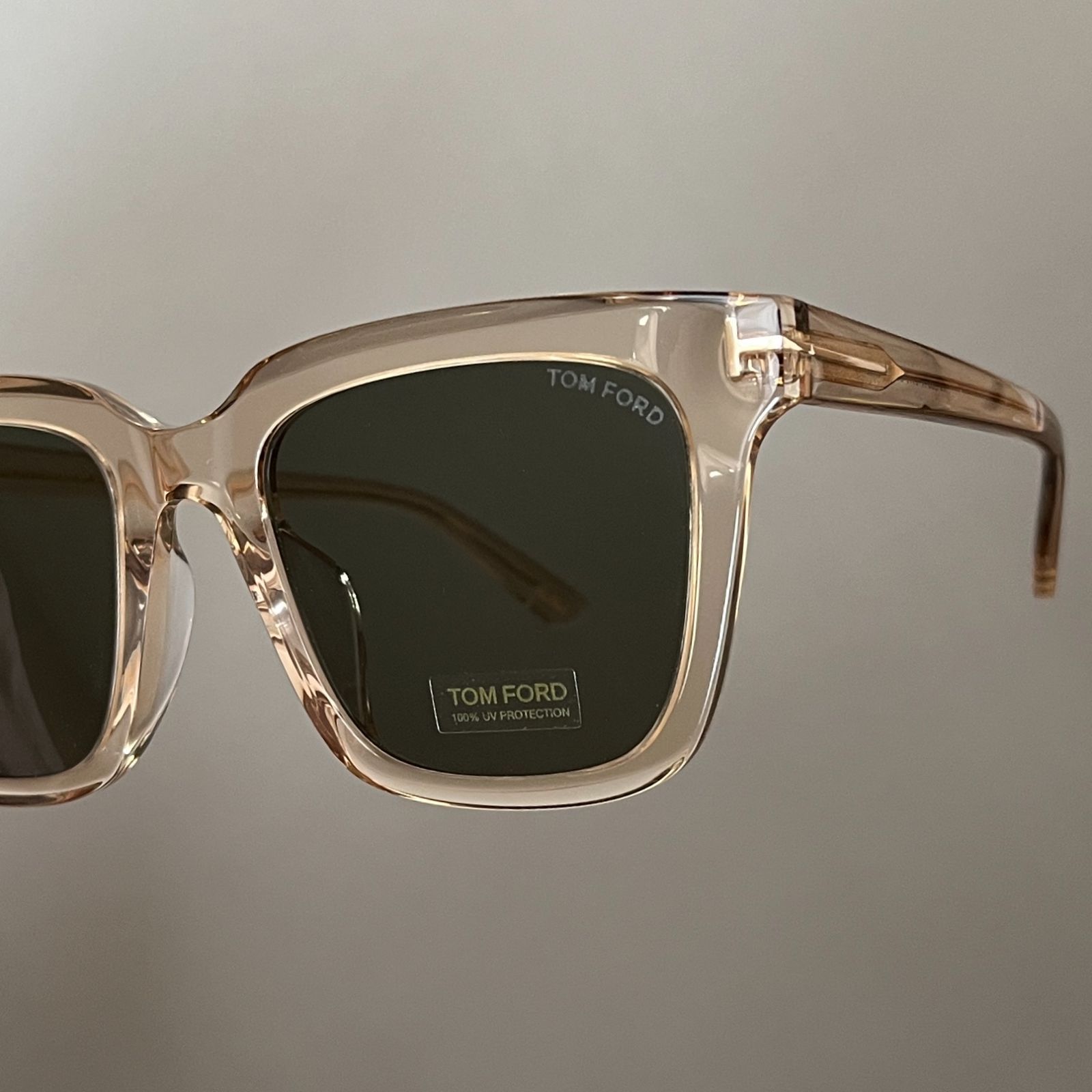 トムフォード サングラス TOM FORD ウェリントン クリア ブラウン 新品 