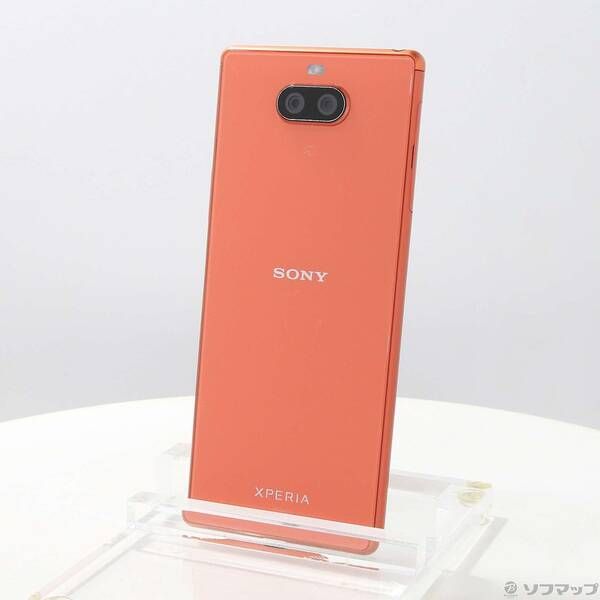 ジェー極美品 SONY Xperia 8 本体 オレンジ simフリー SONY
