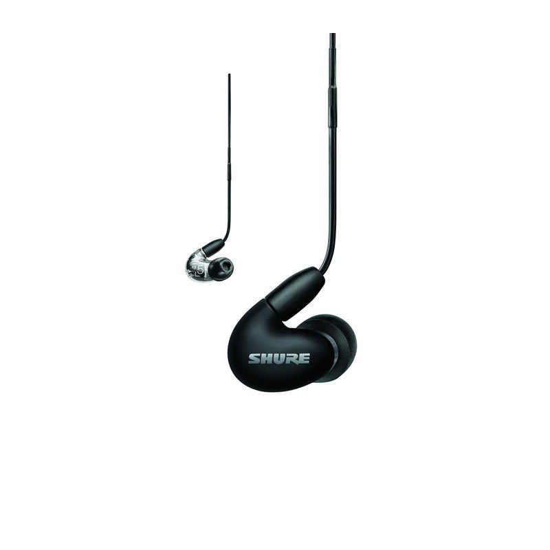 送料無料 ♥ 未開梱 SHURE イヤホン カナル型 ブラック φ3.5mm ミニプラグ SE53BABK UNI-A