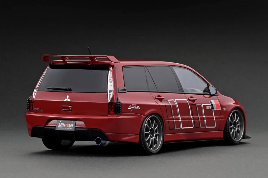 Mitsubishi Lancer Evolution Wagon CT9W Red