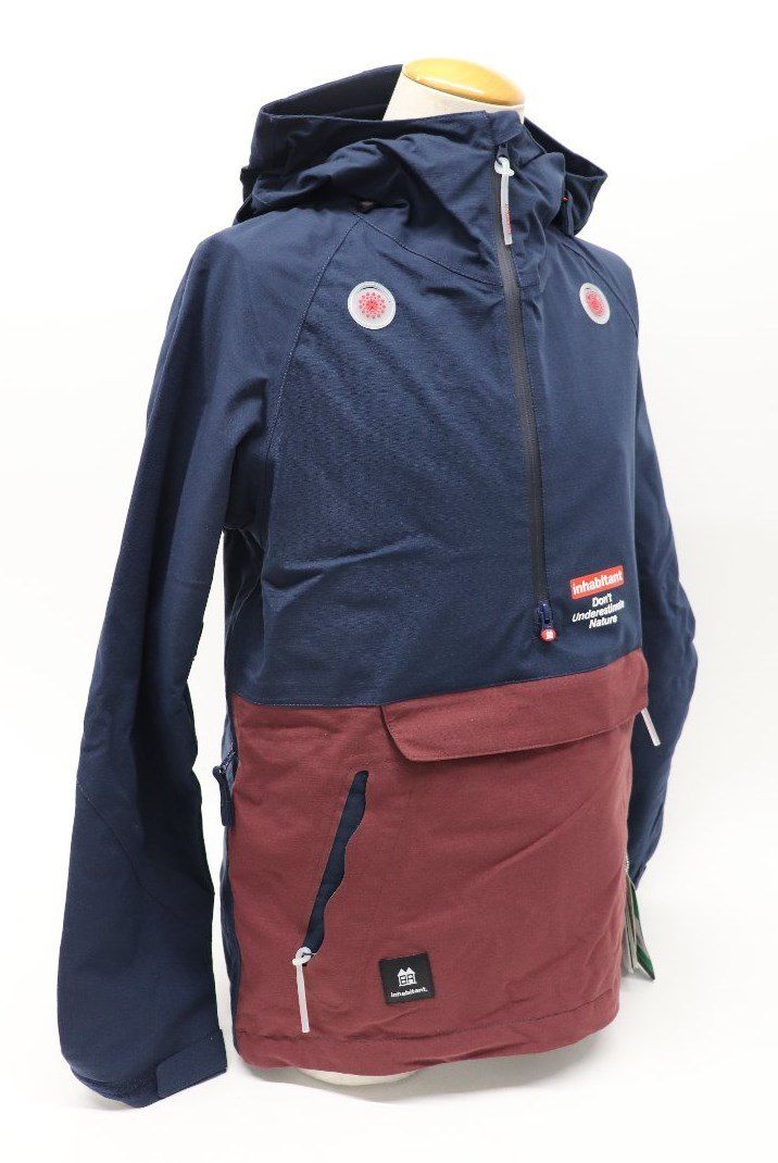inhabitant - inhabitant インハビタント メンズ スノーボードジャケット アイアノラック XS ネイビー IH5720T05 R2504-029 楽天市場】送料無料 スノーボードウェア inhabitant