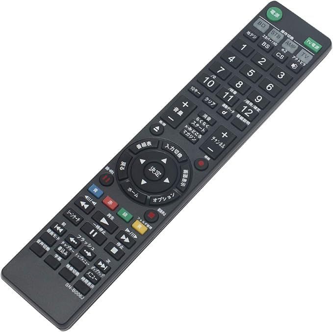 ブルーレイディスクレコーダー用リモコン Fit For SONY(ソニー) RMT-B006J代用 BDZ-RS15 BDZ-RX35 BDZ-RX55 BDZ-RX105 アップグレード版