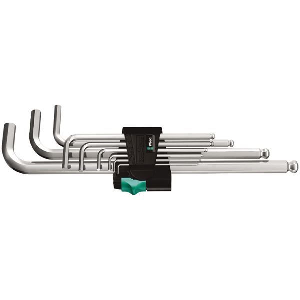 WERA ヴェラ ヘックスプラス L型 レンチ 9本組セット 1.5-10mm 022087 工具 ツール DIY 作業工具 道具 レンチ