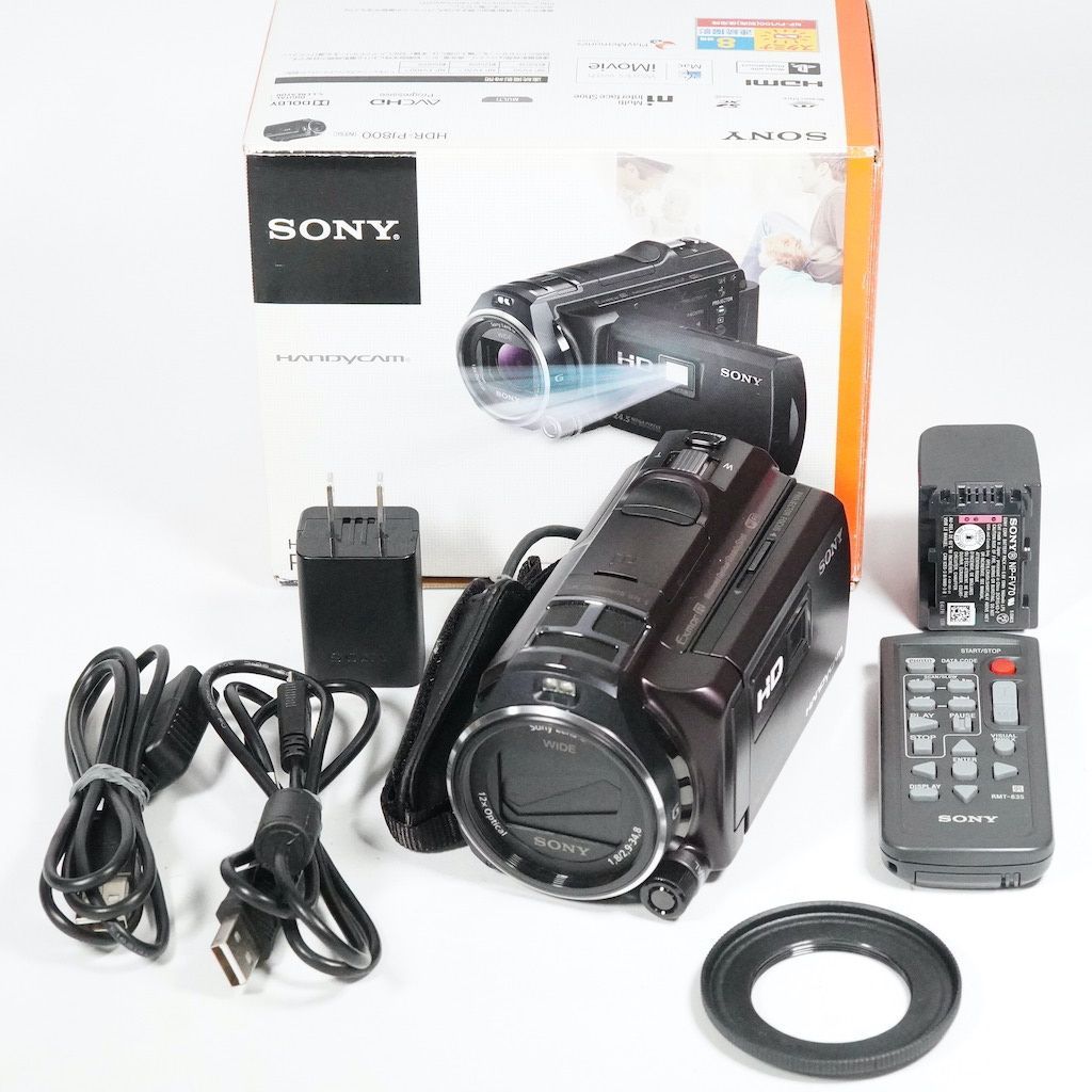 SONY ソニー HDR-PJ800 ブラウン 元箱 動作OK 返金保証 /1873 - メルカリ