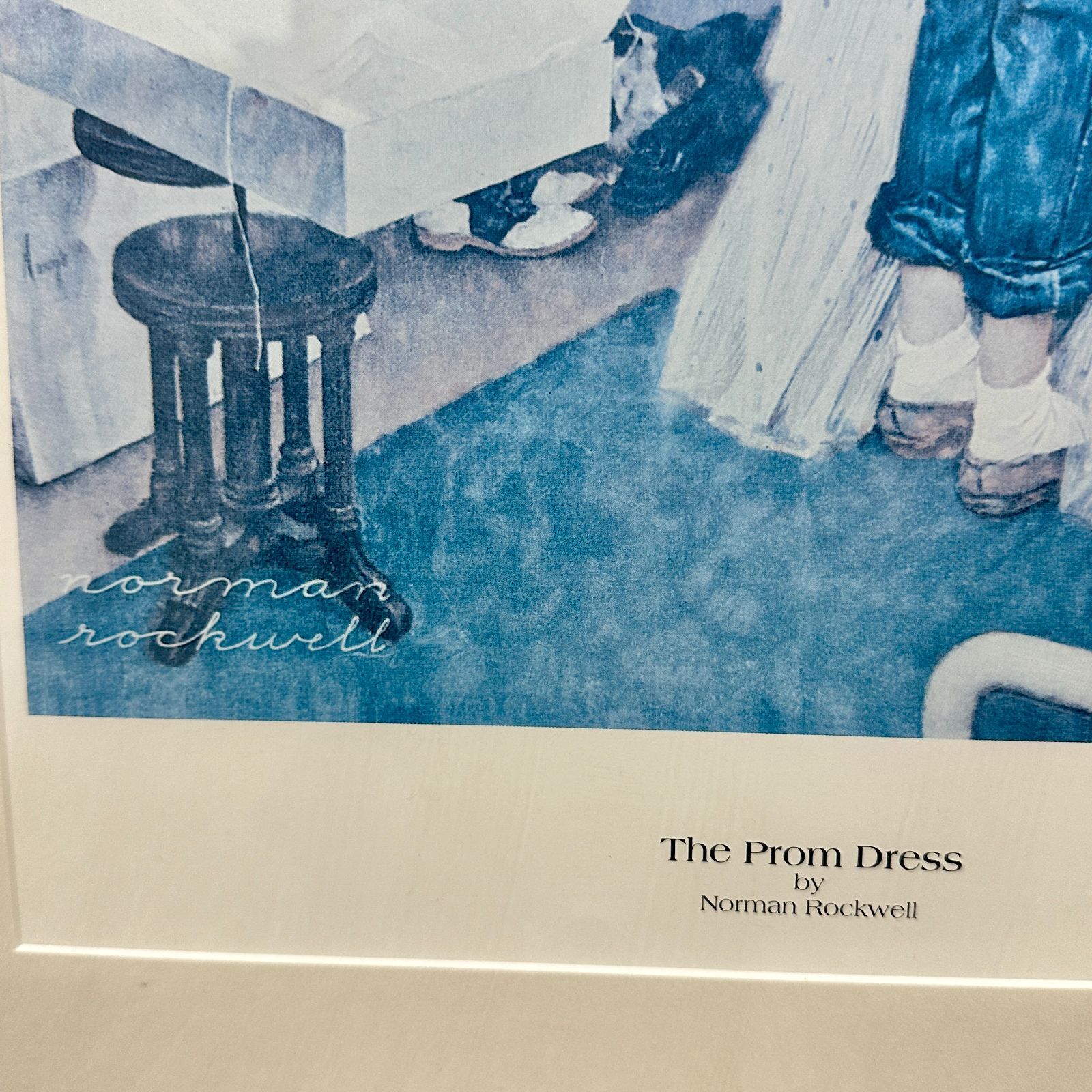 ノーマンロックウェル ポスター 額装 アート The Prom Dress