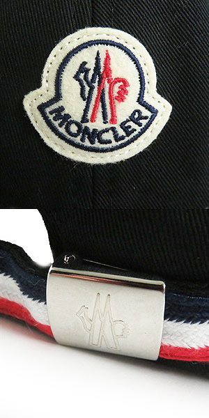 美品□2020年製 MONCLER/モンクレール BERRETTO BASEBALL ロゴワッペン