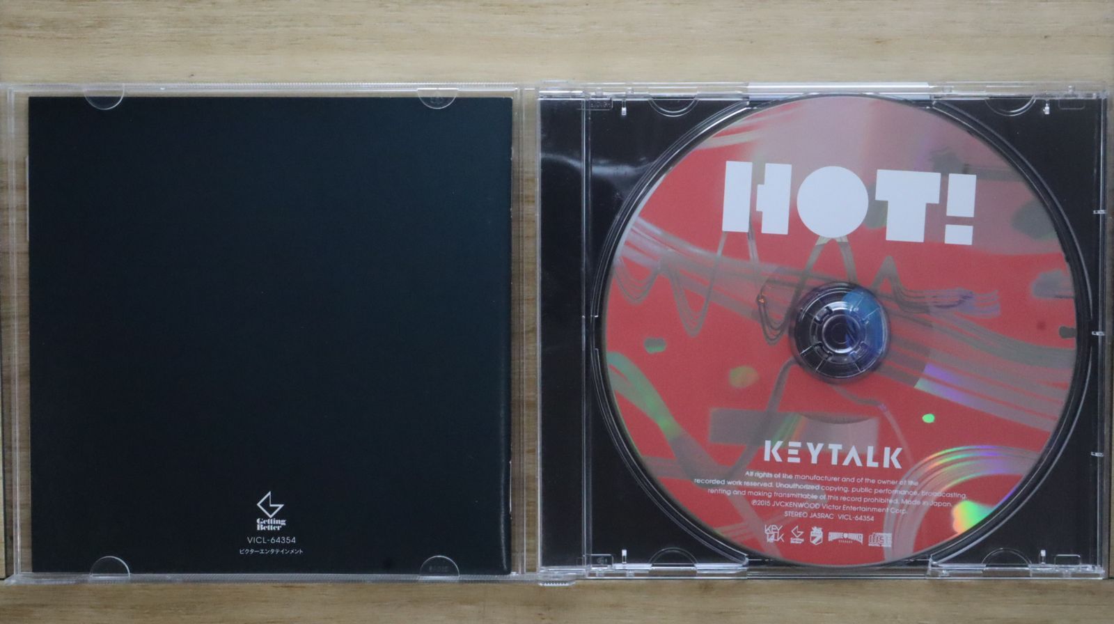 KEYTALK　CD 国内盤CD☆キー・トーク/KEYTALK□ HOT!（初回生産限定スペシャル