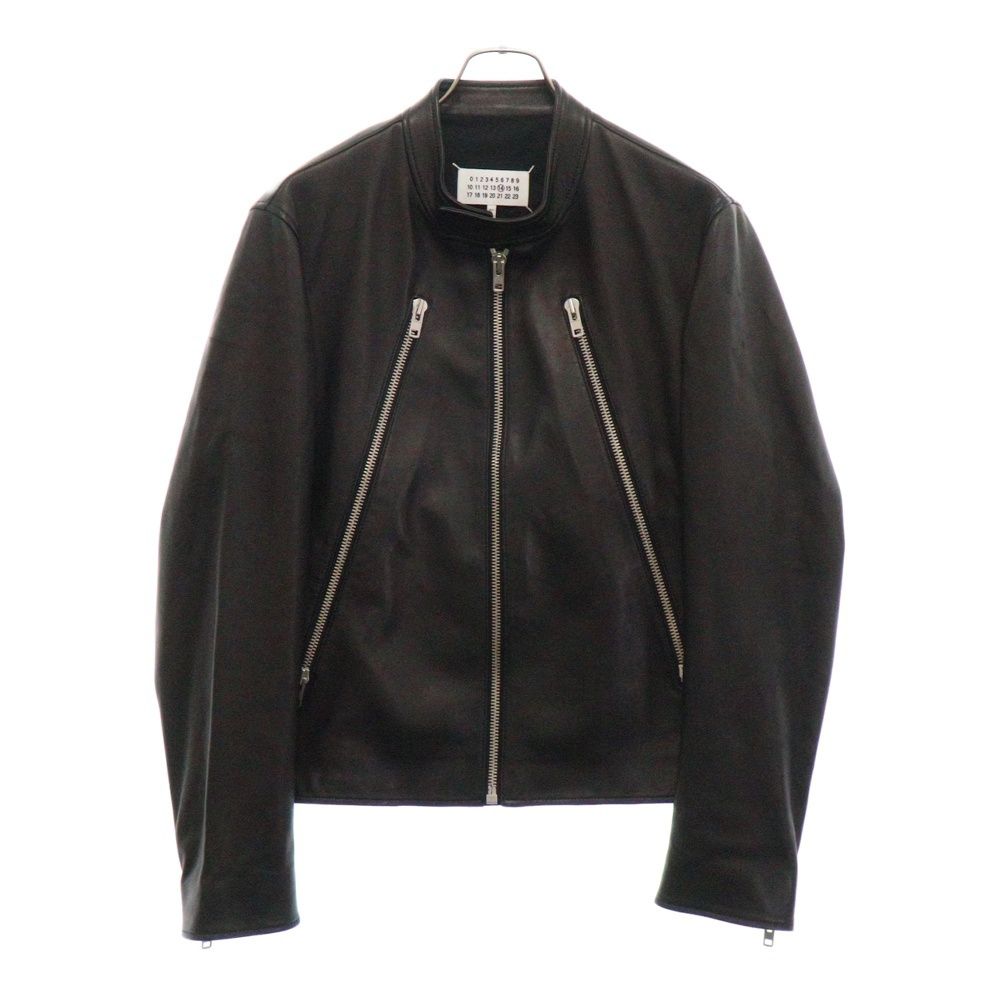 Martin Margiela (マルタンマルジェラ) 22SS 5-ZIP LEATHER JACKET