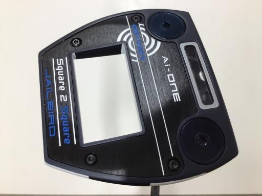 オデッセイ Ai-ONE SQUARE 2 SQUARE JAILBIRD 34インチ パター PT STROKE LAB 90 スチール フレックスその他 メンズ 男性用 右利き 右用 Cランク ゴルフクラブ